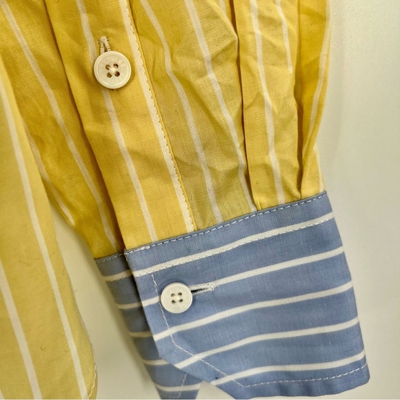 NWT Zadig & Voltaire Tais Raye Pop Shirt Button Blouse Top Striped Oversized XS - Picture 11 of 15